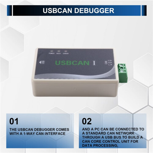 Débogueur USB Vers CAN Prenant en Charge le Développement Secondaire 1