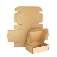 Corrugated Cardboard Boxes, 130?90?40mm Royal Mail Small Parcel PiP Postal Boxes, Brown Mailing Boxes for Business, Posting, Storing or Gift (25