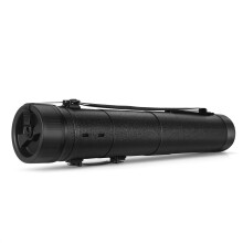 Flexzion Poster, Art, Document Tube with Strap, Expandable Waterproof Plastic Container, Telescoping Cylindrical Storage Case, Portable Paper Holder