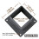 Base de Ancoragem de Flange de Aço Inoxidável de 4x4 Polegadas (Real: 3,5x3,5 Polegadas) com Parafusos para Corrimão de Deck (1 Pacote) 7