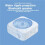 Wave Projection Light  Speaker Wireless MP3 Music Player RGB Atmosphere Light Hifi Audio System 5