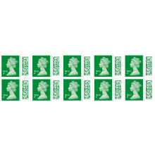 10 x 2nd Class Stamps - Royal Mail Mint Postage Stamps Booklet