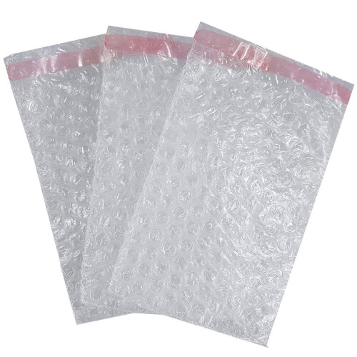 BB1 100 X 135"Clear Bubble Wrap" Pouch Bag (Pack of 20)