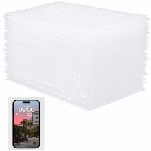 25Pcs Bubble Bag, 15CMx25CM Bubble Pouches wrap for Shipping, 6?x10? Double Wall Cushioning for Packing, Moving and Storage Fragile China Dishes