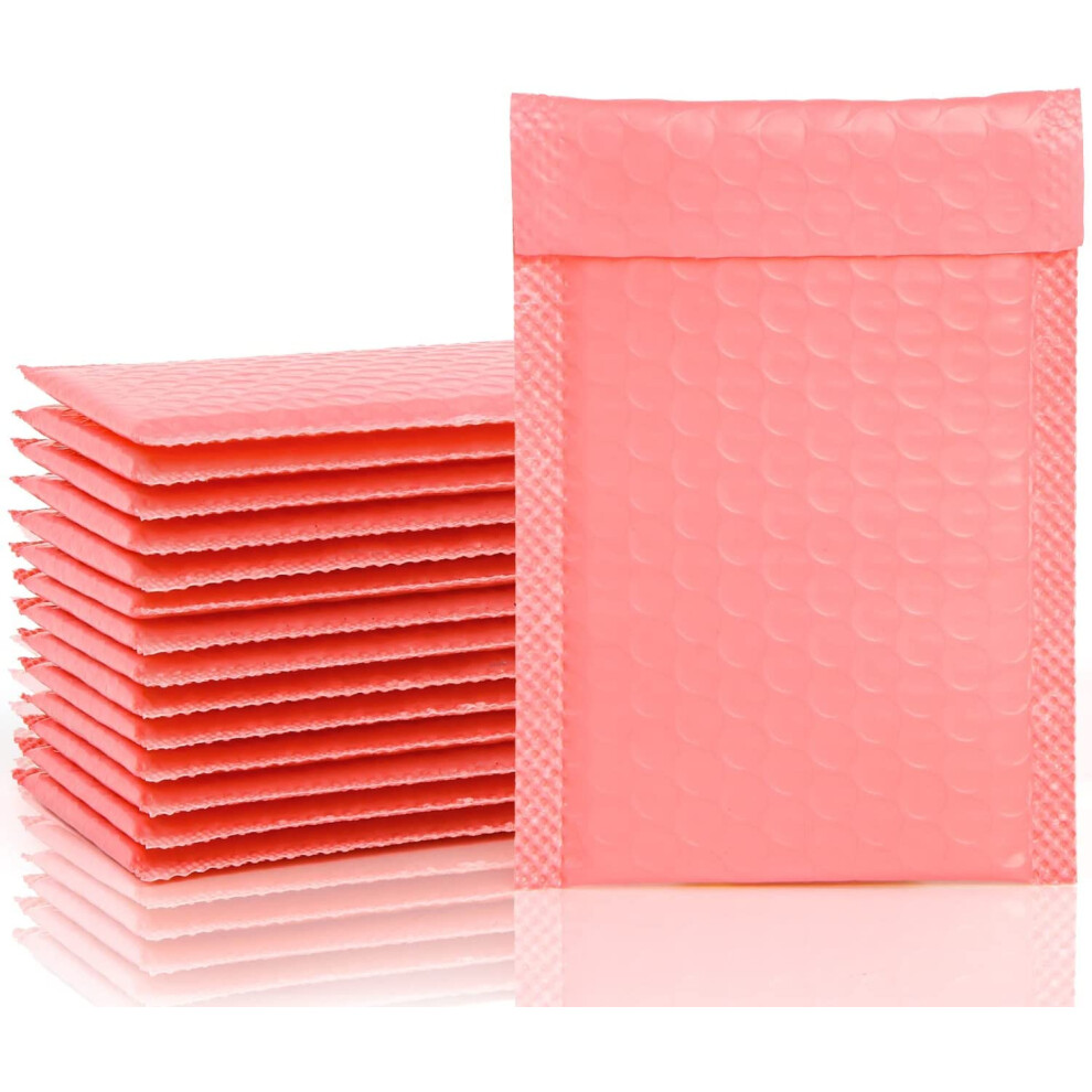 Photos - Envelope / Postcard SULOLI 20PCS Pink Poly Bubble Mailers A4 Padded Envelopes Bulk Bubble Lined Wrap Polymailer Bags for Shipping Packaging Mail