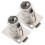 10Pcs 3 Pin Xlr Male Female Connector Panel Mount Jack Socket for Microphone Amplifier Accessories 6Mm Cable Diameter 5