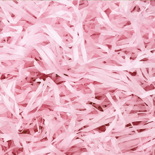 500g Pink Shredded Tissue Paper for Gift Boxes & Hampers, Soft Hamper Filling and Packaging Filler, Shreds Stuffing Paper Suitable Party Baby Shower