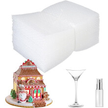 50Pcs Bubble Bag, 20CMx30CM Bubble Pouches wrap for Shipping, 8?x12?Double Wall Cushioning for Packing, Moving and Storage Fragile China Dishes