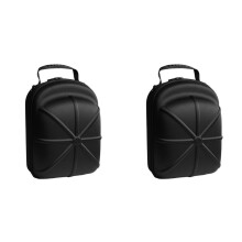 2pc Baseball Hat Travel Bag Baseball Cap Travel Case Storage Carrier Box Display Bag Eva Baseball Cap Carrying Bag
