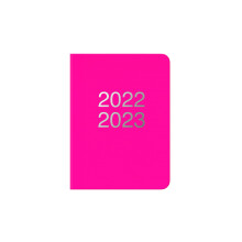 Letts of London Dazzle A6 Week to View 22.23 Academic Diary - Pink