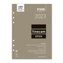 Finocam - Annual Refill 2023 Open 1 Day Page January 2023 - December 2023 (12 months) Spanish R1098