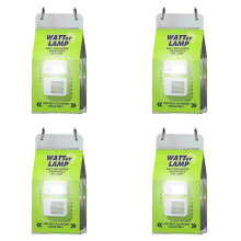 4X LED-Salzwasser-Notlampe, Tragbare Campinglampe, Wasserdichte Salzwasserlampe für Outdoor-Camping