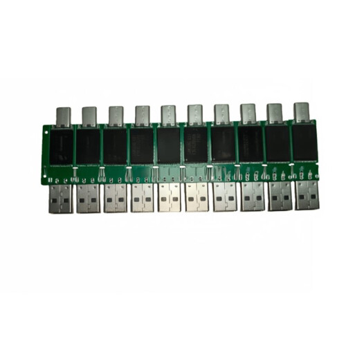10pcs 128MB USB2.0 Flash Drive Dual-Interface High-Speed Chip Semi-Finished for Mobile Phone and Computer Large-Capacity