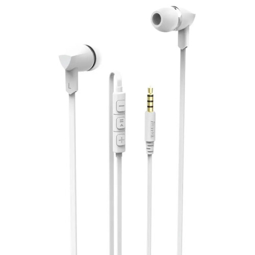 Hama In-Ear-Headset JOY Flachbandkabel Weiß 1