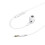 Hama In-Ear-Headset JOY Flachbandkabel Weiß 4