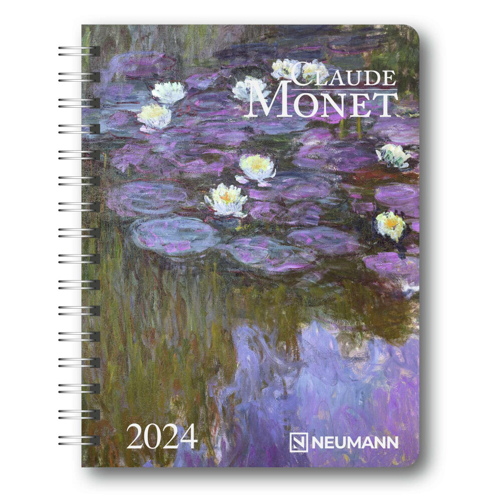 Photos - Other Office Equipment Claude Monet  Diary Book Calendar Pocket Calendar Art Calendar 16.5 x 21.6 cm Diary 508722 2024