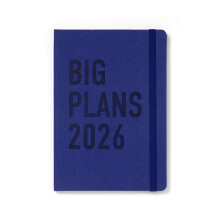 Letts of London Big Plans A5 week to view 2026 diary - Navy 26-082416