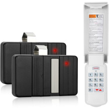 GT90-1 Garage Door Remote Control Compatible with Select Garage Openers, Secure Rolling Code, Easy Programming