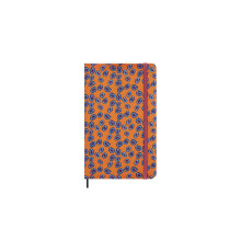 Moleskine Agenda Silk 12 Months, Weekly Undated Agenda, Hard Cover with Italian Silk from Mantero, Elastic Closure, with Gift Box, Size Large 21x13cm,