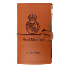 Grupo Erik Travel Journal Notebook - Real Madrid Gifts | Travel Accessories For Women & For Men, Travelling Essentials, Diary Planner Notebook |