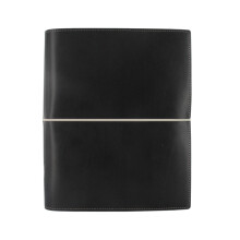 Filofax Domino A5 Organiser - Black
