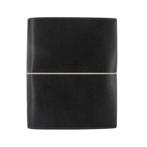 Filofax Domino A5 Organiser - Black