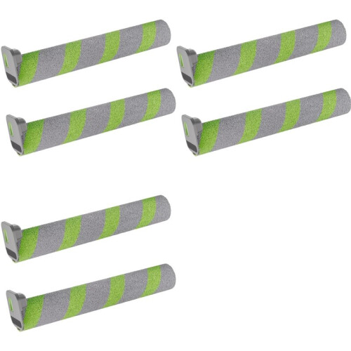 6 Pack Roller Mop for   Max 705 Combo/Max 706 Combo Robot Vacuum Cleaner, Washable Microfibre Mop Roller