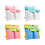Foldable Plastic Textbook Stand with Page Clip for Book-Blue 2