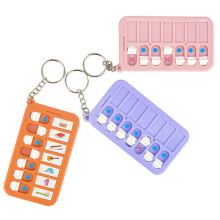 ZBJBinCH Adhd Tools for Kids Portable Visual Schedule for Kids, Reminder Board for the Elderly, Creative School Bag Pendant Detachable Daily Task