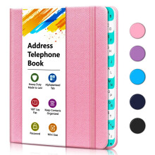 BLESWIN Address Telephone Book, A-Z Index Hardback with Alphabetical Tabs, Perfect Size Organizer Keep Track of Phone Numbers, Special Days,