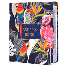 Joeji's Address Book A5-100gsm Woodfree Paper - Full Color - Alphabet Index