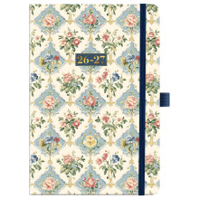 Academic Diary 2026-2027, A5 Diary Week to View, From Aug. 2026 to Jul. 2027 Durable Hardcover Diary with Monthly Tabs, Inner Pocket & Premium