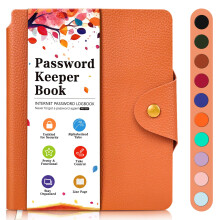 BLESWIN Password Book - Small Password Book Alphabetical with Tabs, Password Logbook for Computer and Internet Address Website Login, Password Journal