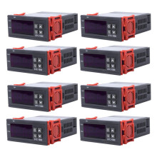 8X 220V Digital STC-1000 Controlador de Temperatura Regulador Do Termostato + Sonda Do Sensor