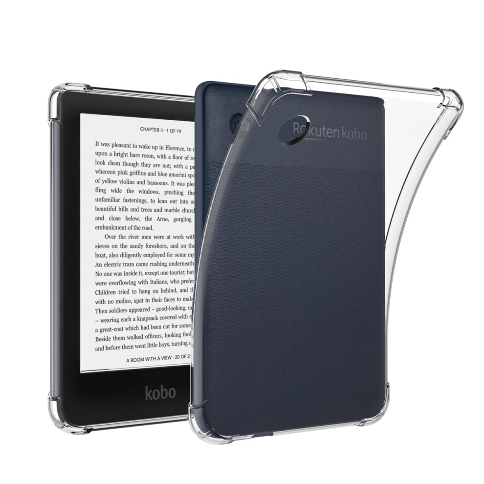 Stianiiie Reinforced Corners Case Lightweight 6" Clear Cover For Kobo Clara/Bw/Colour 5005906408238