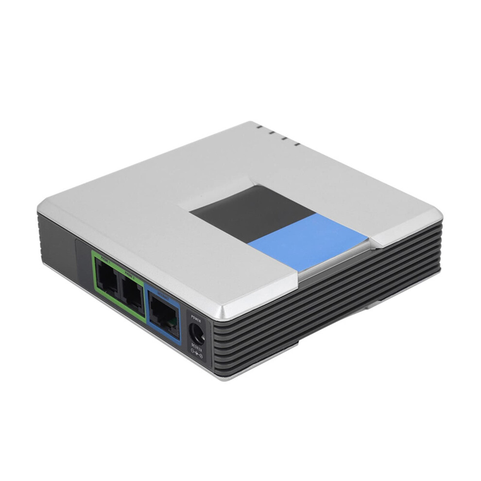 Byerz Voip Phone Adapter 2 Ports Sip Internet Phone Adapter V2 Protocol Office Broadband Network Router 35240518