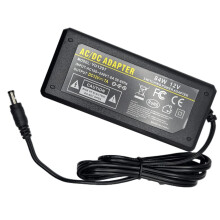 Multibao AC DC 12V 7A Power Adapter 84W Transformers Charger LED Driver Replacement 12V/7A 5.5x2.1mm DC Output for CCTV Security Camera LED Strips Li