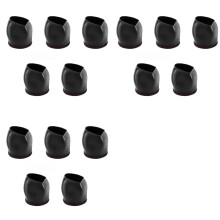 15X Rubber Bed Office Chair Wheel Stopper Furniture Legs Caster Cups Chair Feet Floor Protectors Pads