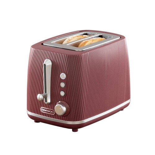 Daewoo Ruby Red Cascade 2 Slice Toaster SDA2778 1