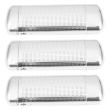 3X Eyeglass Cases Women Hard Glasses Case Men Aluminum Spectacle Case Lined for Reading Glasses and Small Sized Frame