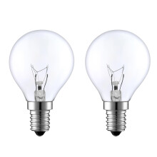 VINBE E14 25W Wax Warmer Bulbs, 230V Scentsy Bulb Replacement for Wax Warmers, Wax Burner Bulb, Oven, 230V 25W G45 Small Edison Screw Bulb, 300C, Di