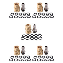 5X Pressure Washer Adapter Set,1/4 Inch Quick Disconnect Kit with 50 Pack O-Ring.5000 Psi