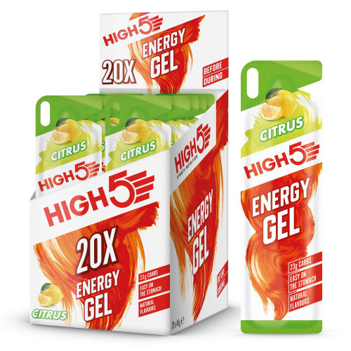 HIGH5 Running Gels  Carbohydrate Supplements for Quick Energy Release  Natu