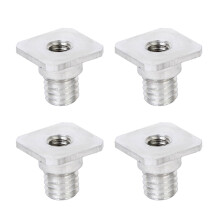 4pcs 1/4 inchto 3/8 inch Female to Male Convert Screw Adapter for Tripod Monopod