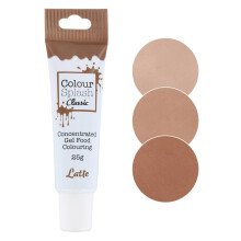 Colour Splash Food Colouring Gel Latte Highly Concentrated Gels Easy To U