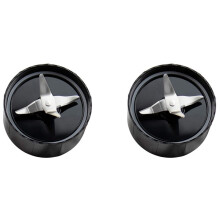 2X Blade Replacement Part Compatible for Magic-Bullet (250W, MB1001 Series) Blade Stainless Steel Blade