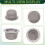 10Pcs Double Screen Filter Cocktail Smoker Screen  Mesh Bowl Screen Filter for Bourbon Whiskey Smoker 4