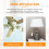 4 Pieces Ceiling Fan Chain Pulls Wooden Pull Chain Extension Pull Chain for Ceiling Light Lamp Fan Chain 4