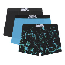 (9-10 Years, Multi) Hype - HYPE - 3er Pack Jungen Boxer Pool Print Atmungsaktive Unterwäsche