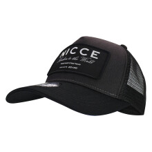 (One Size, Kohle) Nicce - Nicce - Herren Bestickte Griffton Trucker Cap, Baumwolle Atmungsaktiv